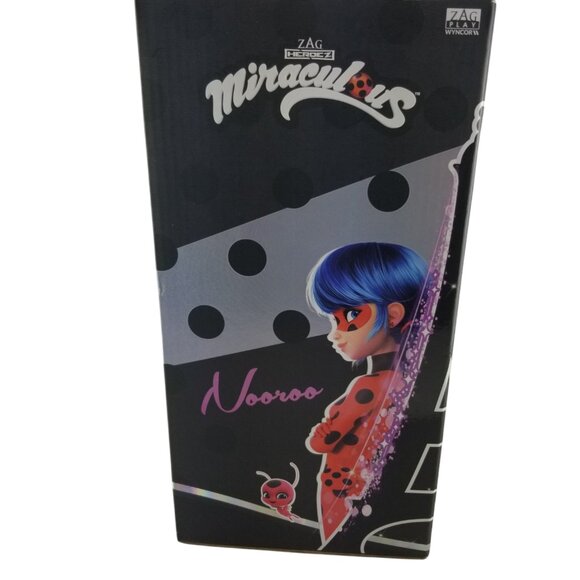 Miraculous Ladybug 10″ Deluxe Kwami Plush Nooroo Limited Edition Stuffed Animal - Picture 7 of 13